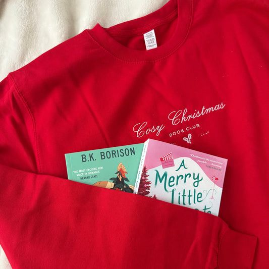 Cosy Christmas Book Club Sweatshirt