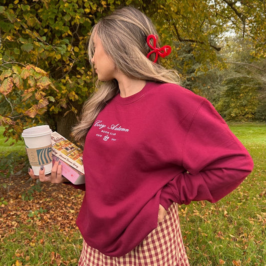 Cosy Autumn Book Club Sweatshirt