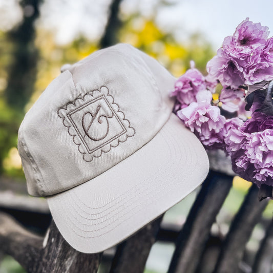 Page & Needle Icon Cap