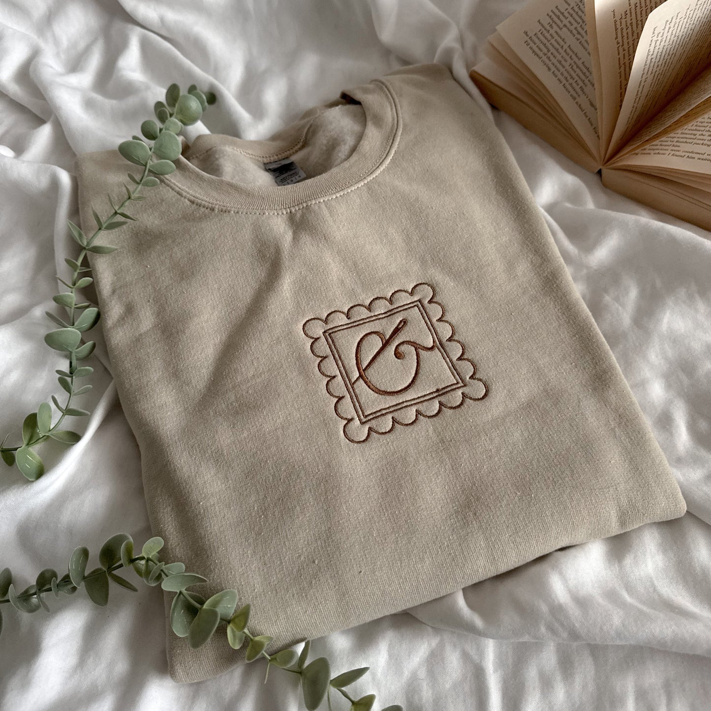 Page & Needle Icon Sweatshirt