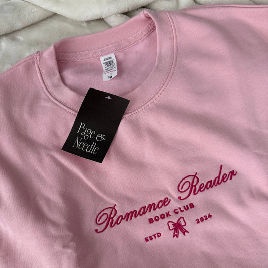 Romance Reader Book Club Sweatshirt | RTS