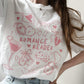Romance Reader Printed T-Shirt