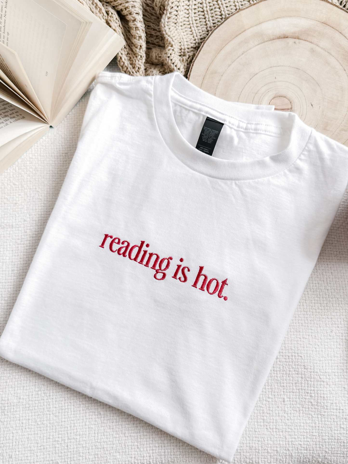 Reading is Hot Regular Tee