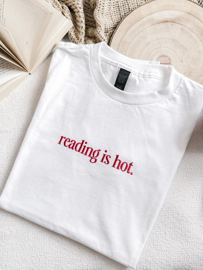 Reading is Hot Regular Tee