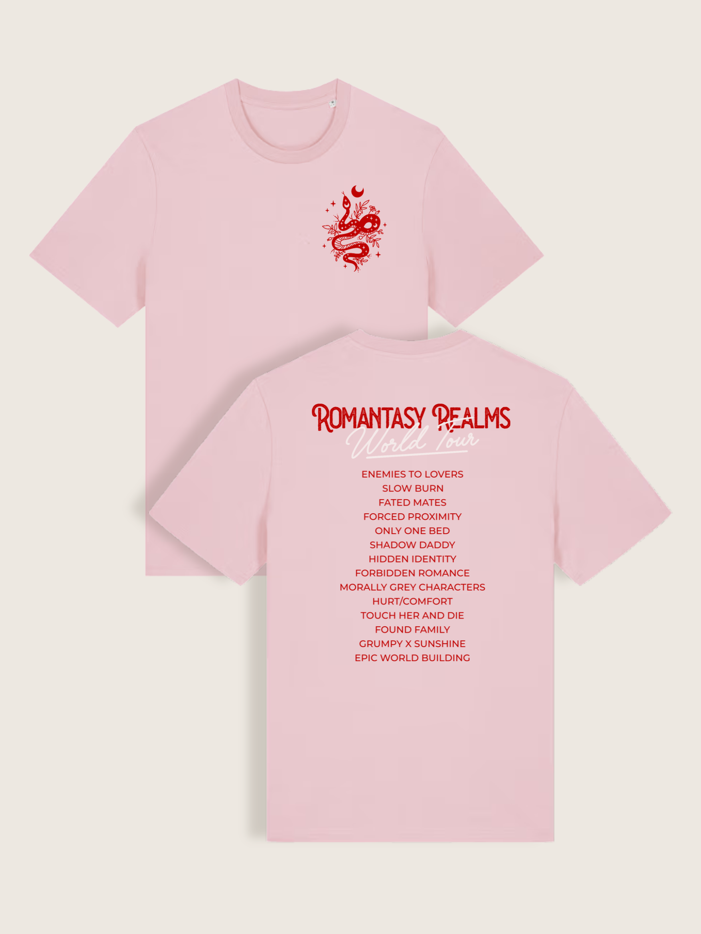 Romantasy Realms World Tour Regular Tee
