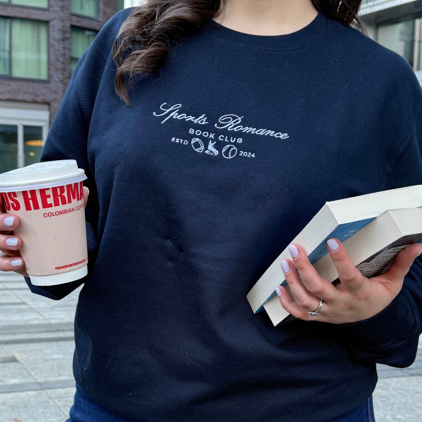 Sports Romance Book Club Sweatshirt