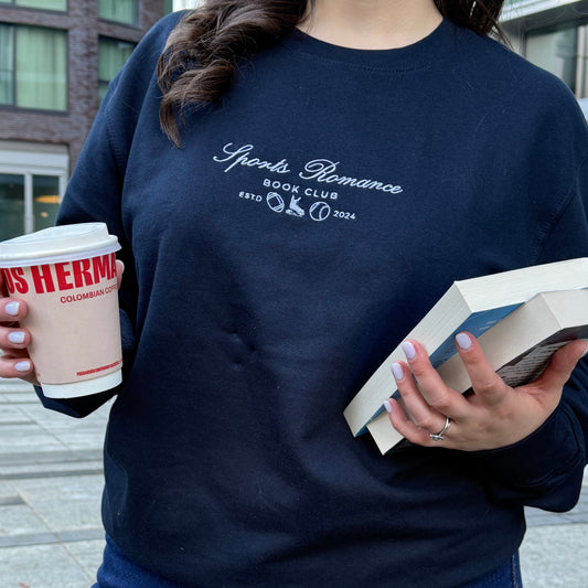 Sports Romance Book Club Sweatshirt
