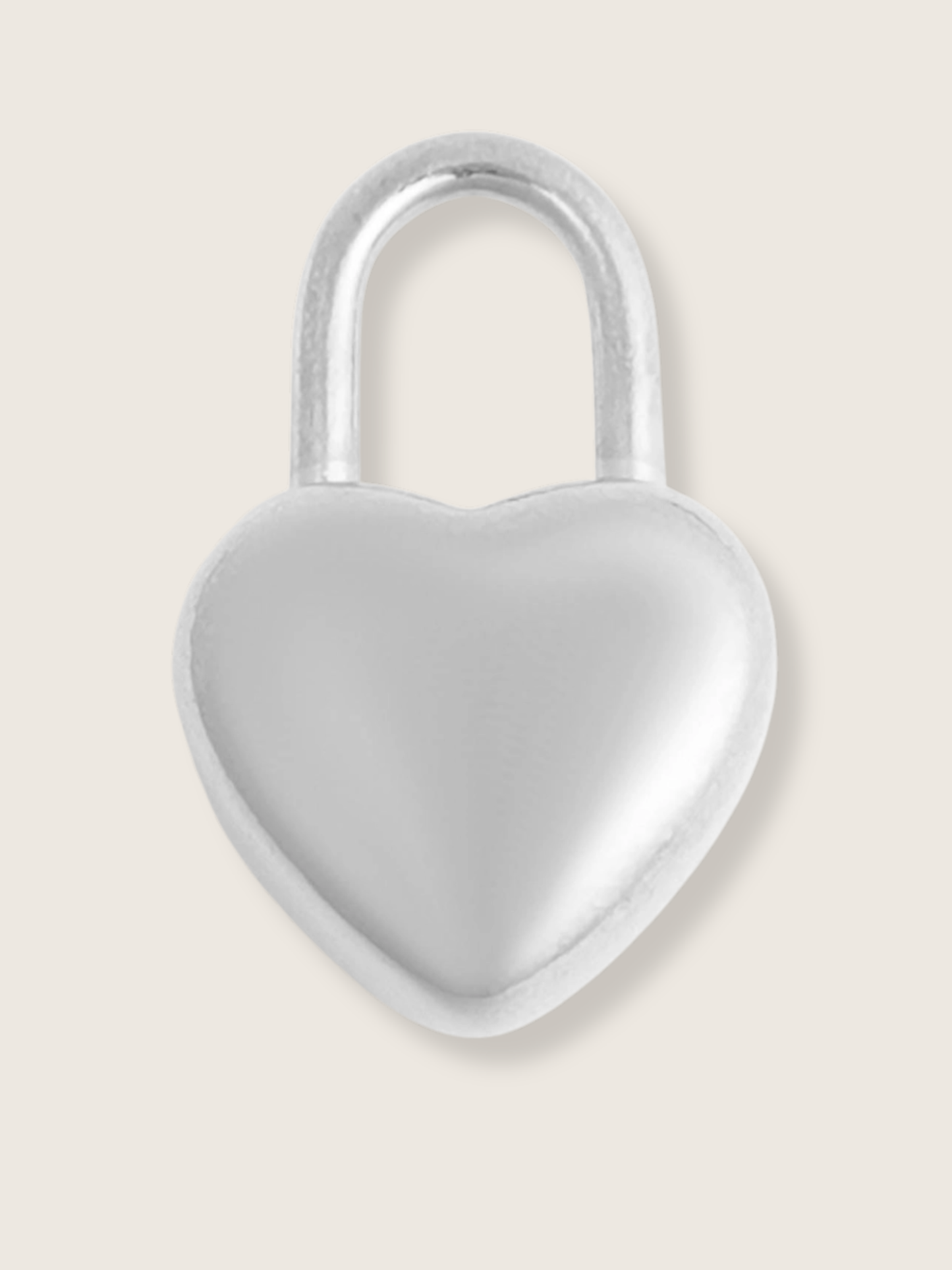 Amora Heart Lock Charm